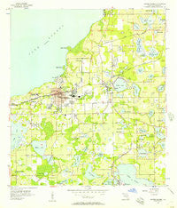 Winter Garden Florida Historical topographic map, 1:24000 scale, 7.5 X 7.5 Minute, Year 1956