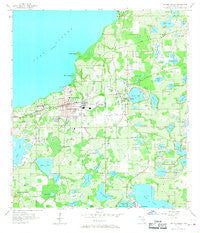 Winter Garden Florida Historical topographic map, 1:24000 scale, 7.5 X 7.5 Minute, Year 1956
