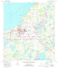 Winter Garden Florida Historical topographic map, 1:24000 scale, 7.5 X 7.5 Minute, Year 1956