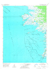 Withlacoochee Bay Florida Historical topographic map, 1:24000 scale, 7.5 X 7.5 Minute, Year 1955