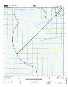 Withlacoochee Bay OE S Florida Current topographic map, 1:24000 scale, 7.5 X 7.5 Minute, Year 2015