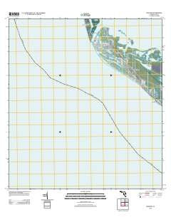 Wulfert Florida Historical topographic map, 1:24000 scale, 7.5 X 7.5 Minute, Year 2012