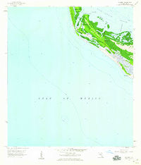 Wulfert Florida Historical topographic map, 1:24000 scale, 7.5 X 7.5 Minute, Year 1958