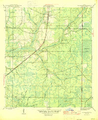 Youngstown Florida Historical topographic map, 1:31680 scale, 7.5 X 7.5 Minute, Year 1945