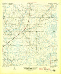 Youngstown Florida Historical topographic map, 1:31680 scale, 7.5 X 7.5 Minute, Year 1945