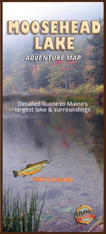 Buy map Moosehead Lake Adventure Map