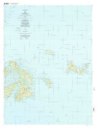 Tol Federated States of Micronesia Historical topographic map, 1:25000 scale, 7.5 X 7.5 Minute, Year 1997