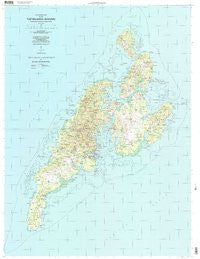 Yap Islands (Waqab) Federated States of Micronesia Historical topographic map, 1:25000 scale, 7.5 X 7.5 Minute, Year 1996