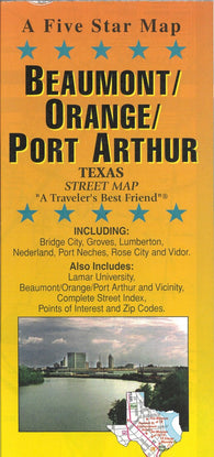 Buy map Beaumont / Orange / Port Arthur