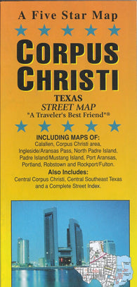 Buy map Corpus Christi, Texas Street Map