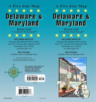 Buy map Delaware & Maryland State Map