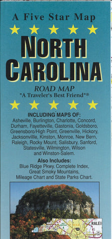 Buy map North Carolina State Map