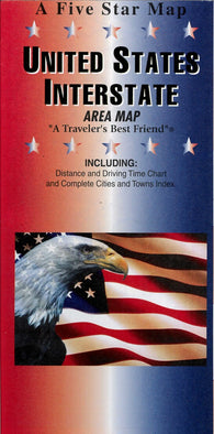 Buy map United States, Interstate Area
