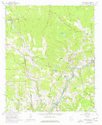 Abbottsford Georgia Historical topographic map, 1:24000 scale, 7.5 X 7.5 Minute, Year 1964