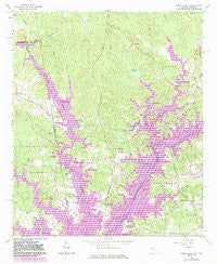 Abbottsford Georgia Historical topographic map, 1:24000 scale, 7.5 X 7.5 Minute, Year 1964