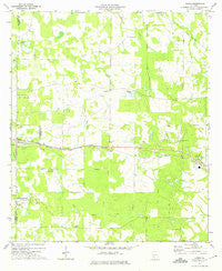 Acree Georgia Historical topographic map, 1:24000 scale, 7.5 X 7.5 Minute, Year 1973