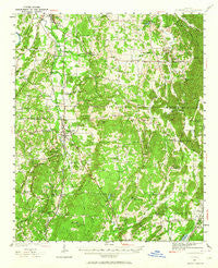 Adairsville Georgia Historical topographic map, 1:62500 scale, 15 X 15 Minute, Year 1941