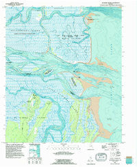 Altamaha Sound Georgia Historical topographic map, 1:24000 scale, 7.5 X 7.5 Minute, Year 1993