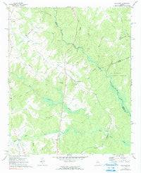 Apalachee Georgia Historical topographic map, 1:24000 scale, 7.5 X 7.5 Minute, Year 1972