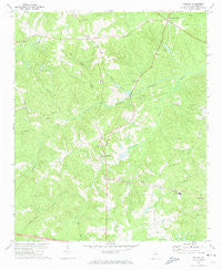Appling Georgia Historical topographic map, 1:24000 scale, 7.5 X 7.5 Minute, Year 1971