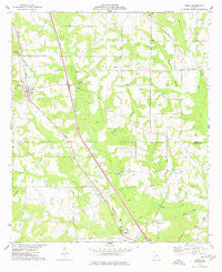 Arabi Georgia Historical topographic map, 1:24000 scale, 7.5 X 7.5 Minute, Year 1977