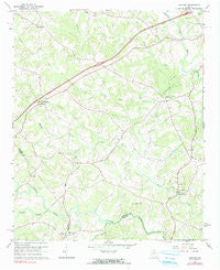 Ashland Georgia Historical topographic map, 1:24000 scale, 7.5 X 7.5 Minute, Year 1964