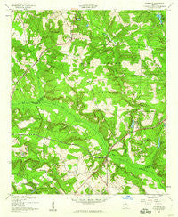 Avondale Georgia Historical topographic map, 1:24000 scale, 7.5 X 7.5 Minute, Year 1957