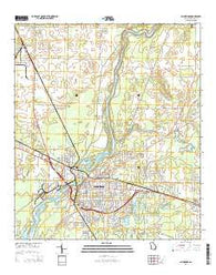 Bainbridge Georgia Current topographic map, 1:24000 scale, 7.5 X 7.5 Minute, Year 2014