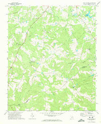 Beall Springs Georgia Historical topographic map, 1:24000 scale, 7.5 X 7.5 Minute, Year 1971