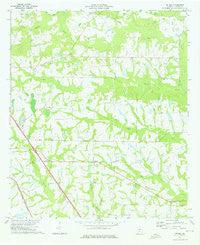 Bethel Georgia Historical topographic map, 1:24000 scale, 7.5 X 7.5 Minute, Year 1973