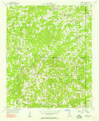 Birmingham Georgia Historical topographic map, 1:24000 scale, 7.5 X 7.5 Minute, Year 1956