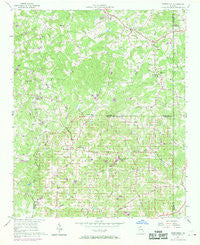 Birmingham Georgia Historical topographic map, 1:24000 scale, 7.5 X 7.5 Minute, Year 1956