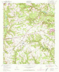 Blythe Georgia Historical topographic map, 1:24000 scale, 7.5 X 7.5 Minute, Year 1948