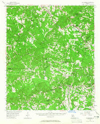 Bolingbroke Georgia Historical topographic map, 1:62500 scale, 15 X 15 Minute, Year 1956