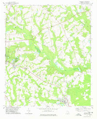 Brooklet Georgia Historical topographic map, 1:24000 scale, 7.5 X 7.5 Minute, Year 1978