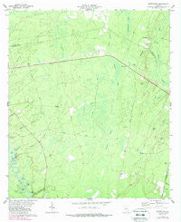 Browntown Georgia Historical topographic map, 1:24000 scale, 7.5 X 7.5 Minute, Year 1978