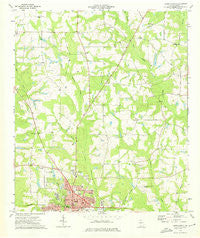 Cairo North Georgia Historical topographic map, 1:24000 scale, 7.5 X 7.5 Minute, Year 1974