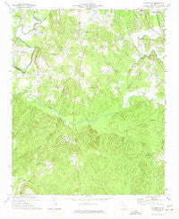 Calhoun NE Georgia Historical topographic map, 1:24000 scale, 7.5 X 7.5 Minute, Year 1972