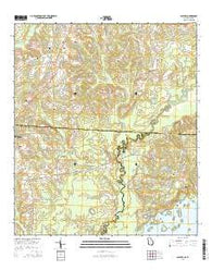 Calvary Georgia Current topographic map, 1:24000 scale, 7.5 X 7.5 Minute, Year 2014