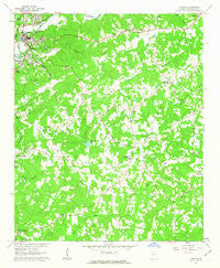 Canton Georgia Historical topographic map, 1:24000 scale, 7.5 X 7.5 Minute, Year 1961