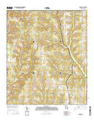 Carnegie Georgia Current topographic map, 1:24000 scale, 7.5 X 7.5 Minute, Year 2014