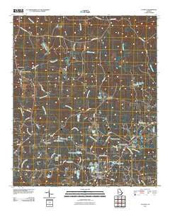 Cataula Georgia Historical topographic map, 1:24000 scale, 7.5 X 7.5 Minute, Year 2011