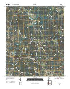 Celeste Georgia Historical topographic map, 1:24000 scale, 7.5 X 7.5 Minute, Year 2011