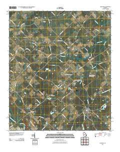 Chester Georgia Historical topographic map, 1:24000 scale, 7.5 X 7.5 Minute, Year 2011