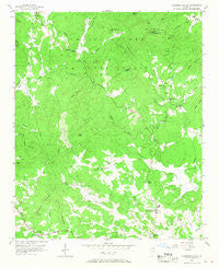 Clarkesville NE Georgia Historical topographic map, 1:24000 scale, 7.5 X 7.5 Minute, Year 1957