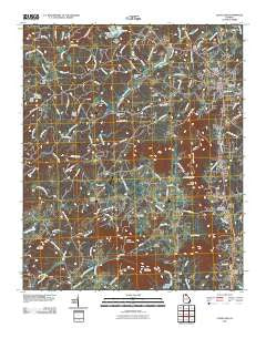 Cleveland Georgia Historical topographic map, 1:24000 scale, 7.5 X 7.5 Minute, Year 2011
