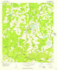 Clyattville Georgia Historical topographic map, 1:24000 scale, 7.5 X 7.5 Minute, Year 1956