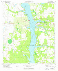 Cobb Georgia Historical topographic map, 1:24000 scale, 7.5 X 7.5 Minute, Year 1977