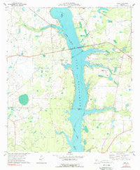 Cobb Georgia Historical topographic map, 1:24000 scale, 7.5 X 7.5 Minute, Year 1977