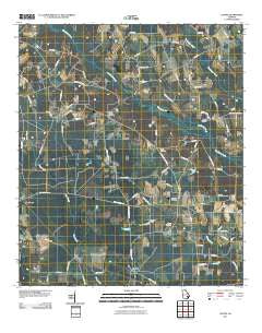 Coffee Georgia Historical topographic map, 1:24000 scale, 7.5 X 7.5 Minute, Year 2011